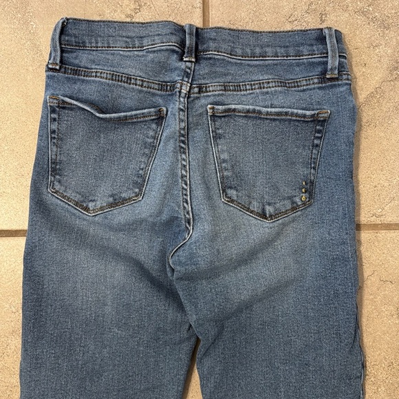 Rachel Rachel Roy Women’s 4/27 Denim Jeans Distressed Rips Skinny - Picture 5 of 7